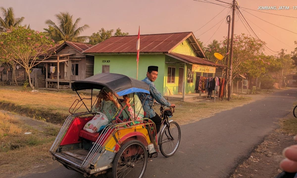 Kisah Mbah Yai dan Tukang Becak yang Mengantarnya Pulang
